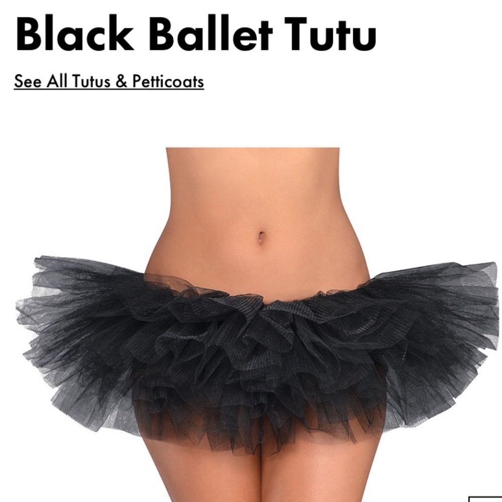 Black Ballet Tutu